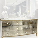AICO Furniture Scotts Square Dresser in Light Champagne image
