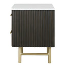 Nightstand w/Marble Top