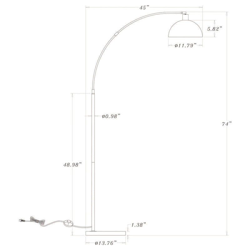 Gloria Floor Lamp - Furniture Now (CA)
