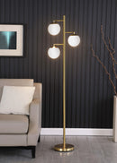 Sena Trio Tree Floor Lamp Gold - Furniture Now (CA)