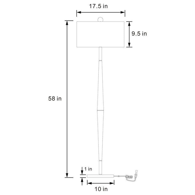 Flanary Floor Lamp - Furniture Now (CA)
