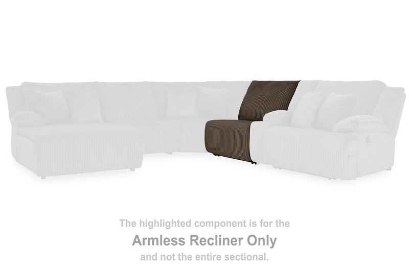 Top Tier Reclining Sectional with Chaise - Furniture Now (CA)