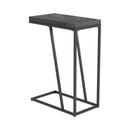 Sergio Chevron Rectangular Accent Table Rustic Grey - Furniture Now (CA)