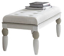 AICO Sky Tower Bedside Bench in White Cloud image