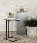 Vicente Accent Table with Marble Top Grey - Furniture Now (CA)