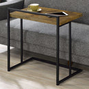 Dani Rectangular Snack Table with Metal Base - Furniture Now (CA)