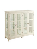 Sable 4-door Display Accent Cabinet White - Furniture Now (CA)