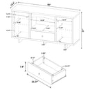 Dalton Accent Cabinet - Furniture Now (CA)