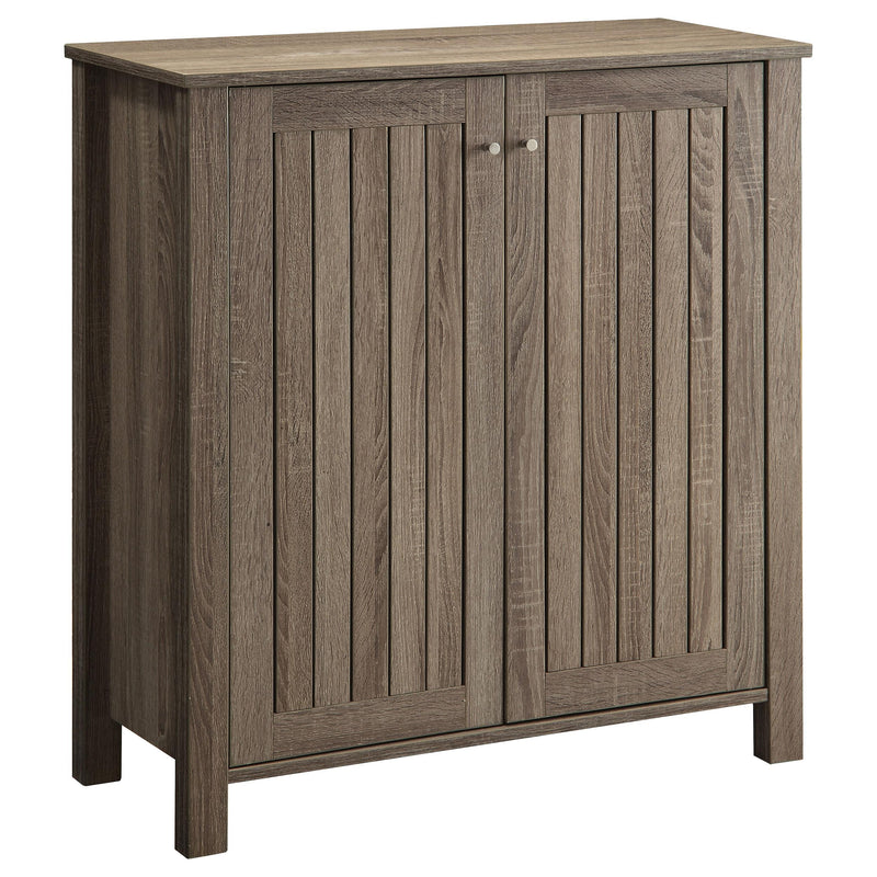 Marisa 4-shelf Shoe Cabinet Dark Taupe - Furniture Now (CA)