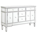 Duchess 5-drawer Accent Cabinet Silver - Furniture Now (CA)