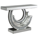 Imogen Multi-dimensional Console Table Silver - Furniture Now (CA)