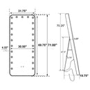 Canton Standing Mirror - Furniture Now (CA)