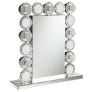 Aghes Rectangular Table Mirror with LED Lighting Mirror - Furniture Now (CA)