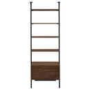 Owens 3-piece 96-inch Wall Mounted Bookshelf Set Walnut - Furniture Now (CA)