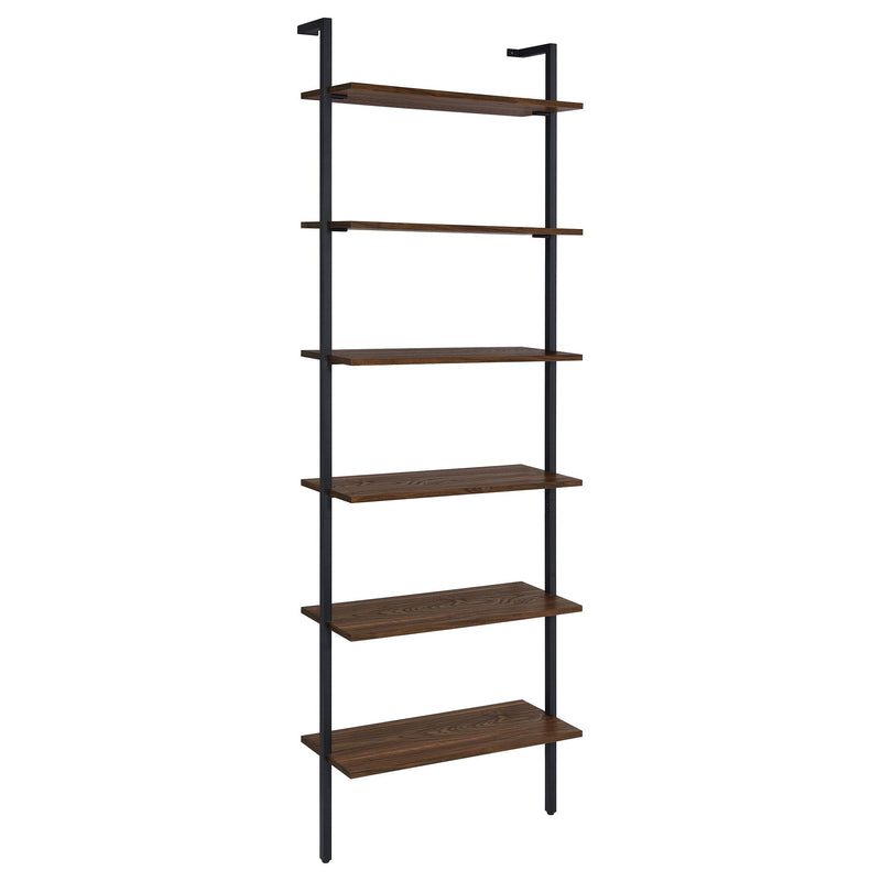Owens 3-piece 96-inch Wall Mounted Bookshelf Set Walnut - Furniture Now (CA)