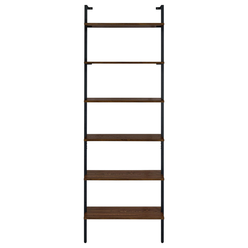 Owens 3-piece 96-inch Wall Mounted Bookshelf Set Walnut - Furniture Now (CA)