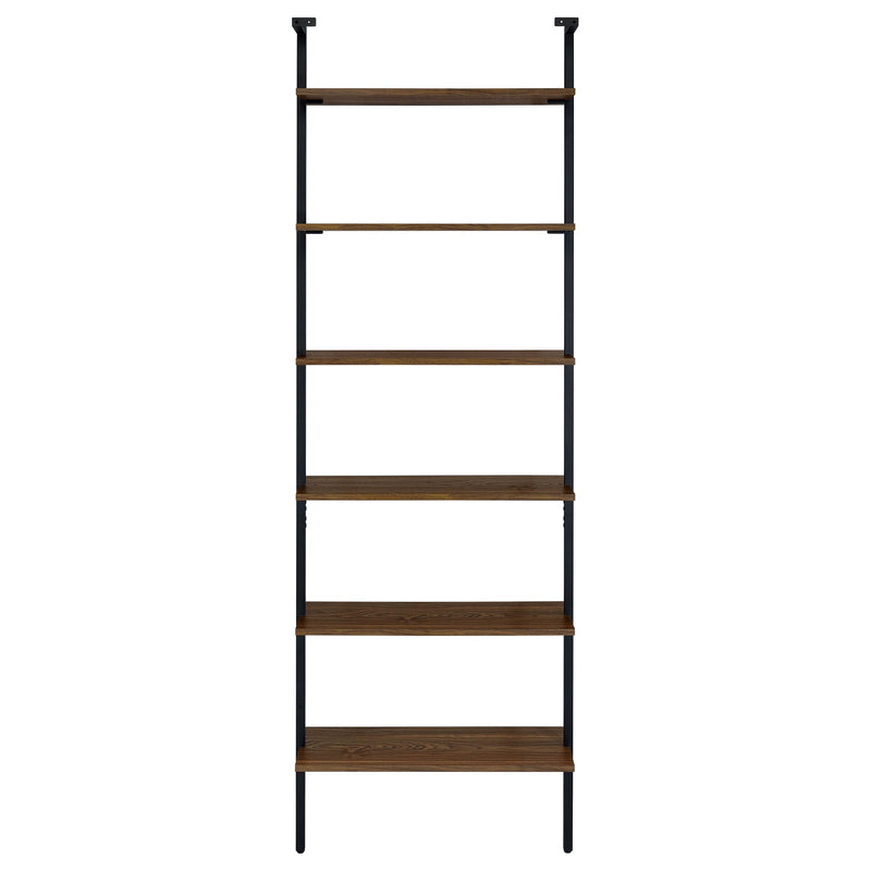 Owens 3-piece 96-inch Wall Mounted Bookshelf Set Walnut - Furniture Now (CA)