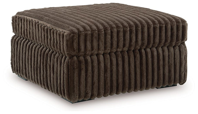 Midnight-Madness Oversized Accent Ottoman - Furniture Now (CA)