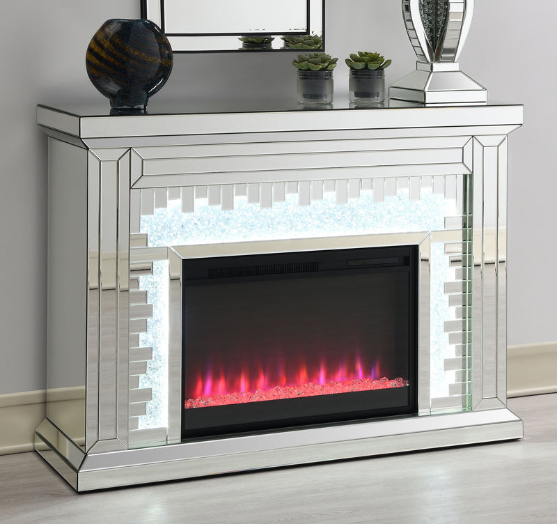 Gilmore Rectangular Freestanding Fireplace Mirror - Furniture Now (CA)