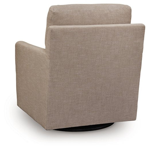 Freybourne Next-Gen Nuvella Swivel Accent Chair - Furniture Now (CA)