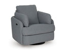 Alainmont Next-Gen Nuvella Swivel Power Recliner - Furniture Now (CA)