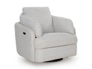 Alainmont Next-Gen Nuvella Swivel Power Recliner - Furniture Now (CA)