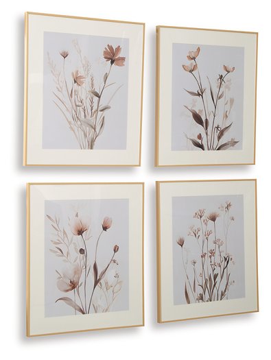 Chettings Wall Art (Set of 4) - Furniture Now (CA)