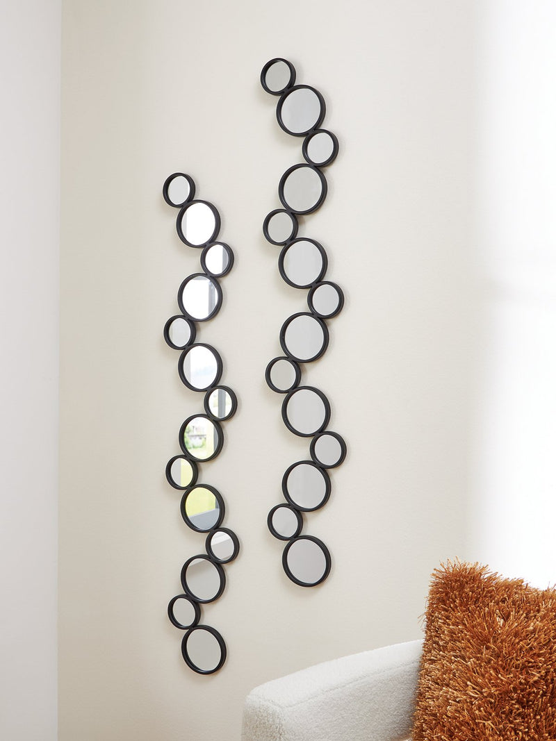 Vinler Accent Mirror Set (Set of 2) - Furniture Now (CA)