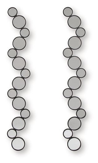 Vinler Accent Mirror Set (Set of 2) - Furniture Now (CA)