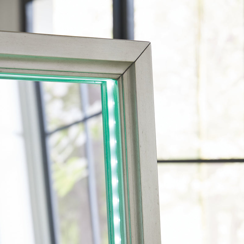 Evesen Floor Standing Mirror/Storage - Furniture Now (CA)