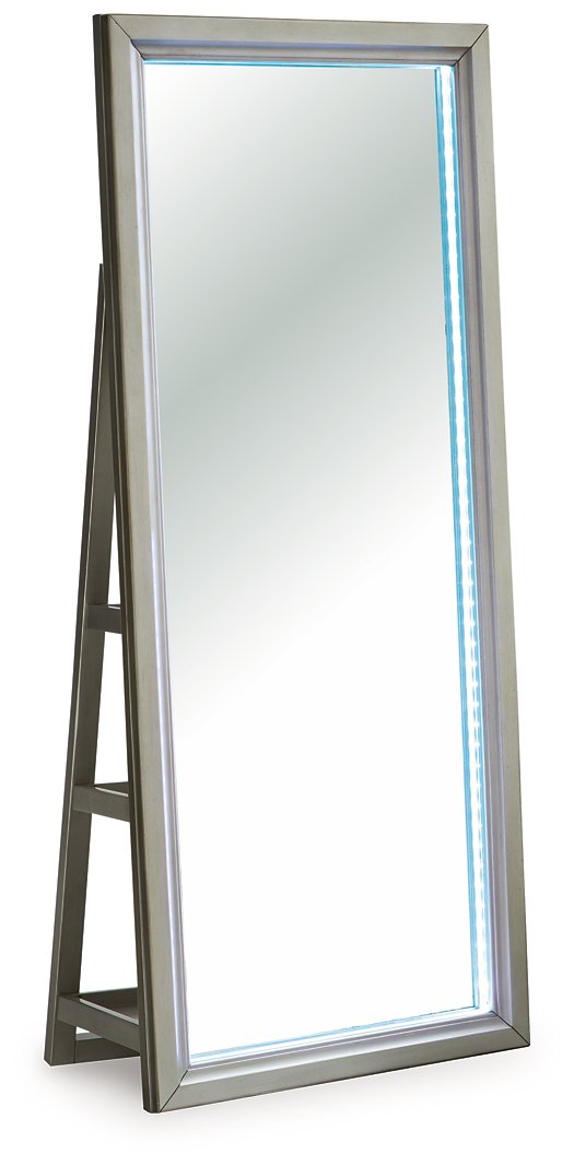 Evesen Floor Standing Mirror/Storage - Furniture Now (CA)