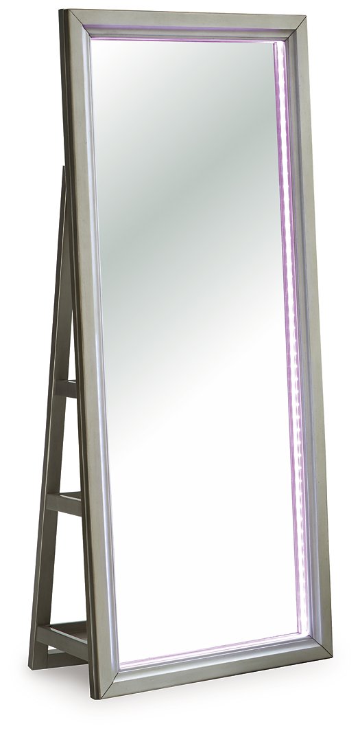 Evesen Floor Standing Mirror/Storage - Furniture Now (CA)