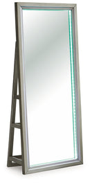 Evesen Floor Standing Mirror/Storage - Furniture Now (CA)