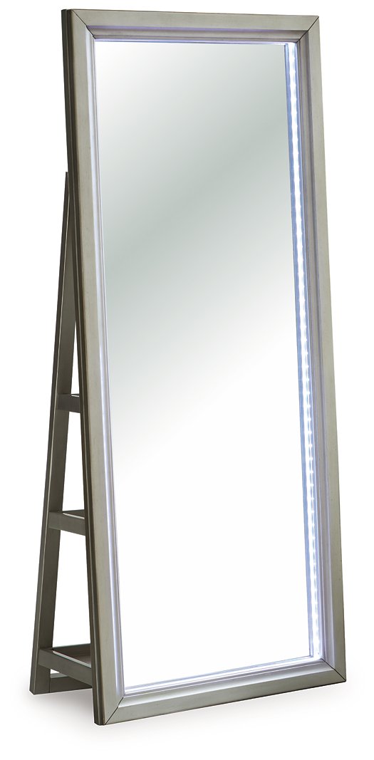 Evesen Floor Standing Mirror/Storage - Furniture Now (CA)