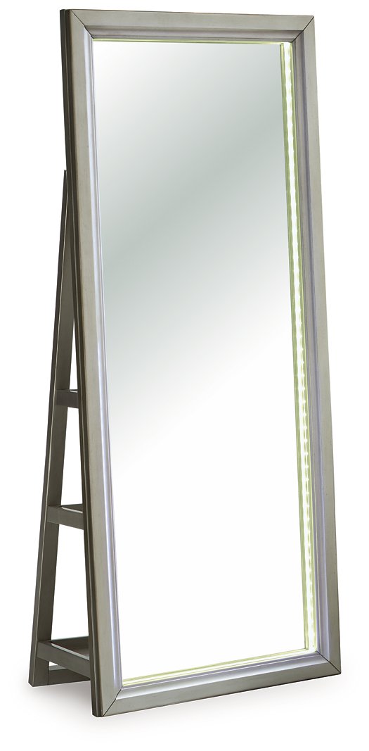 Evesen Floor Standing Mirror/Storage - Furniture Now (CA)