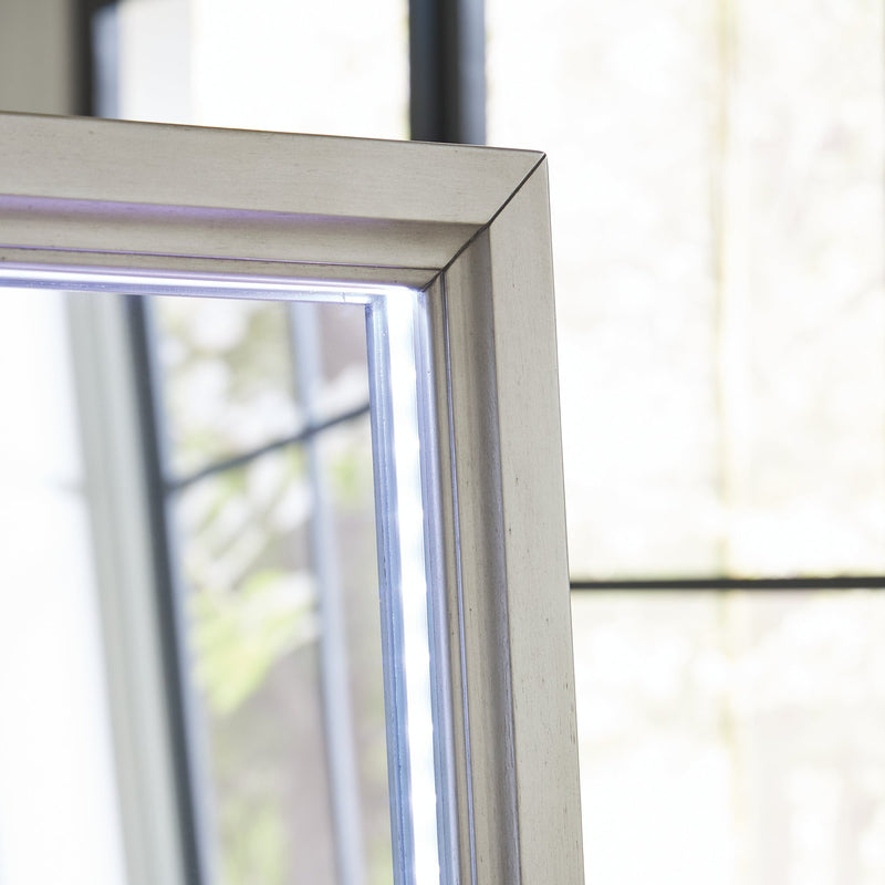 Evesen Floor Standing Mirror/Storage - Furniture Now (CA)