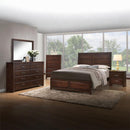 Oberreit Walnut Eastern King Bed - Furniture Now (CA)
