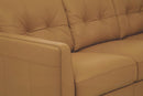 Radwan Camel Leather Sofa - Furniture Now (CA)