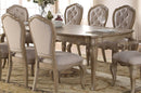 Acme Chelmsford Dining Table in Antique Taupe 66050 - Furniture Now (CA)