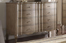 Acme Chelmsford Drawer Dresser in Antique Taupe 26055 - Furniture Now (CA)