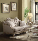 Acme Chelmsford Loveseat in Beige 56051 - Furniture Now (CA)