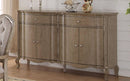 Acme Chelmsford Server in Antique Taupe 66056 - Furniture Now (CA)