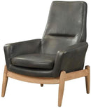 Acme Dolphin Accent Chair in Black 59533 - Furniture Now (CA)