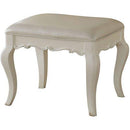 Acme Edalene Vanity Bench in Pearl White 30519 - Furniture Now (CA)