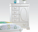 ACME Estrella Youth Chest in White 30246 - Furniture Now (CA)