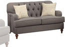 Acme Furniture Alianza Loveseat in Dark Gray 53691 - Furniture Now (CA)
