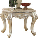 Acme Furniture Bently End Table in Marble/Champagne 81667 - Furniture Now (CA)