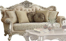Acme Furniture Bently Sofa with 7 Pillows in Champagne 50660 - Furniture Now (CA)