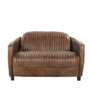 Acme Furniture Brancaster Loveseat in Retro Brown 53546 - Furniture Now (CA)