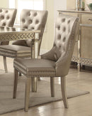 Acme Furniture Kacela Side Chair in Champagne (Set of 2) 72157 - Furniture Now (CA)